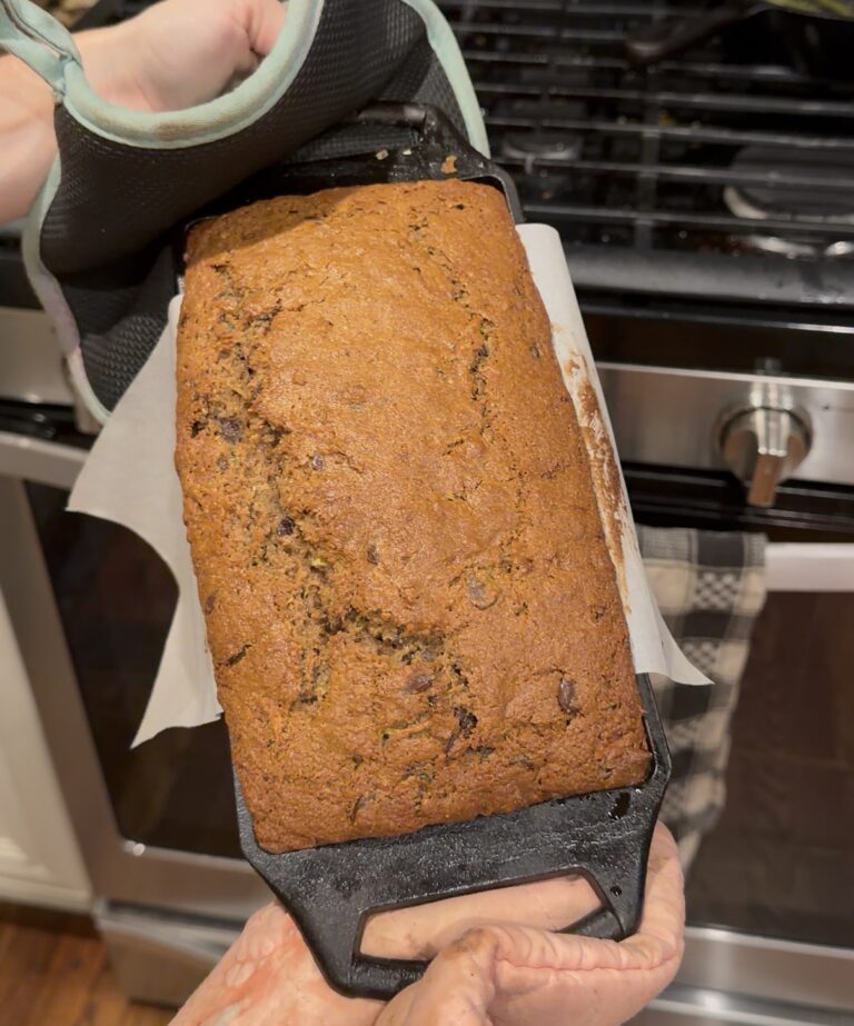 Fresh-Milled Einkorn Zucchini Bread